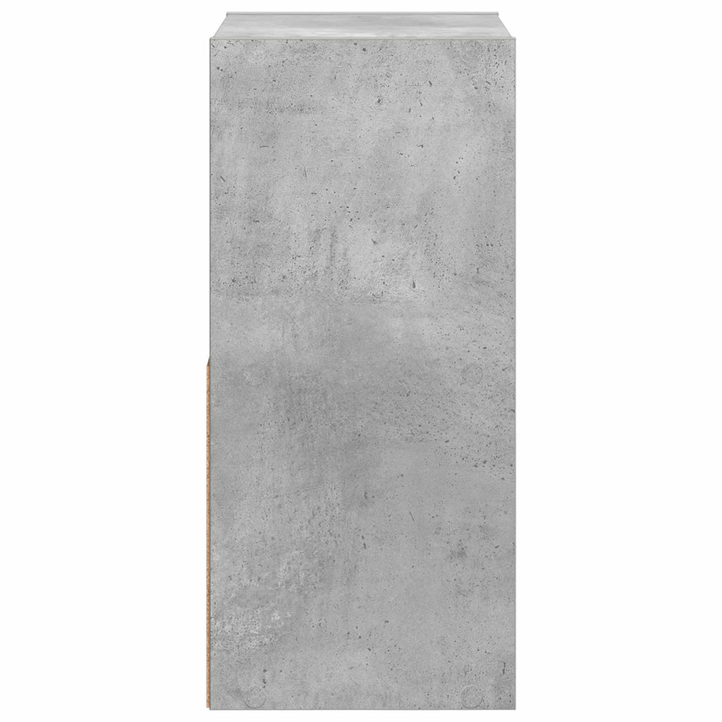 Nachttisch Beton Grau 30,5 x 27 x 59,5 cm Holzwerkstoff