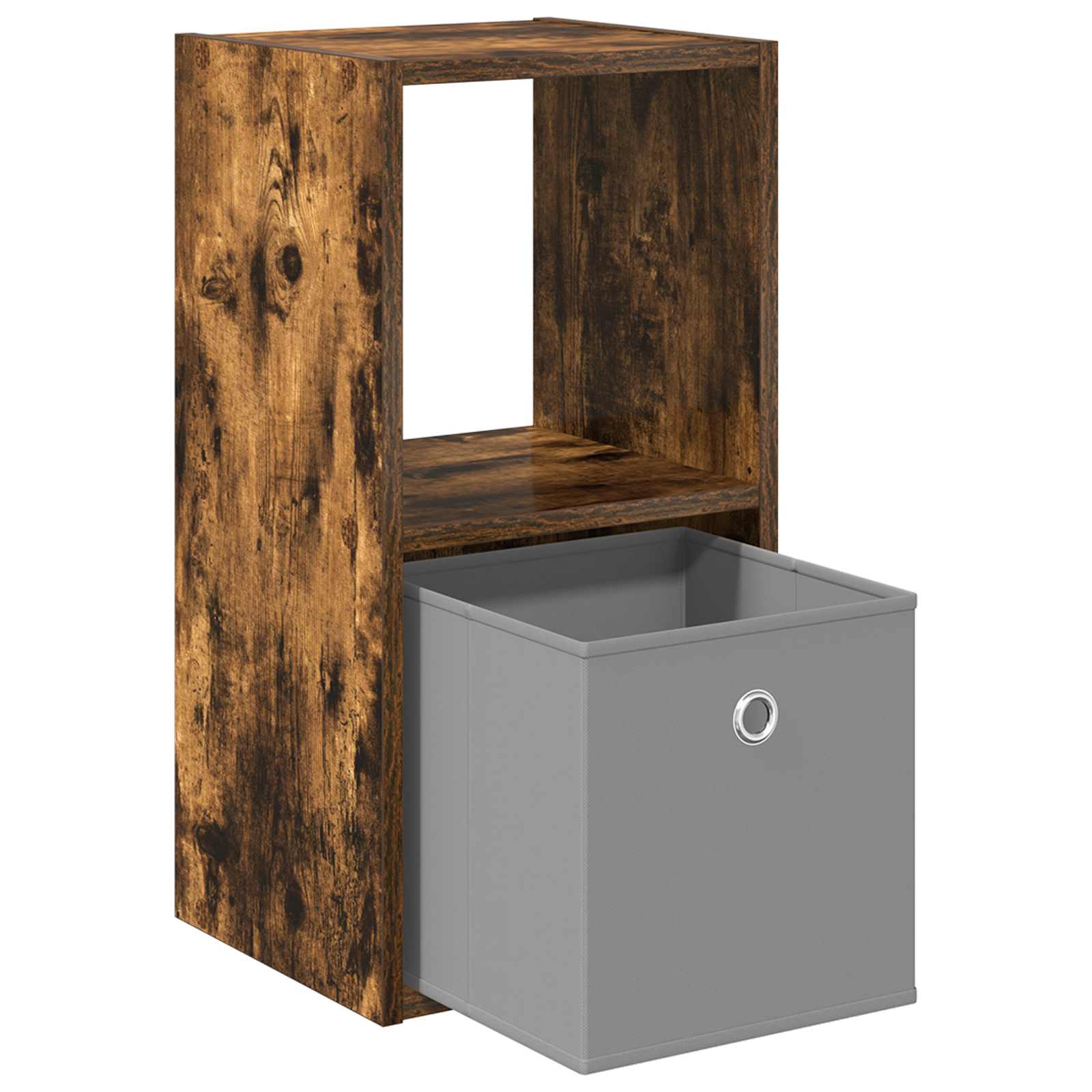 Nachttisch 2 pcs Geräucherte Eiche 30,5 x 27 x 59,5 cm