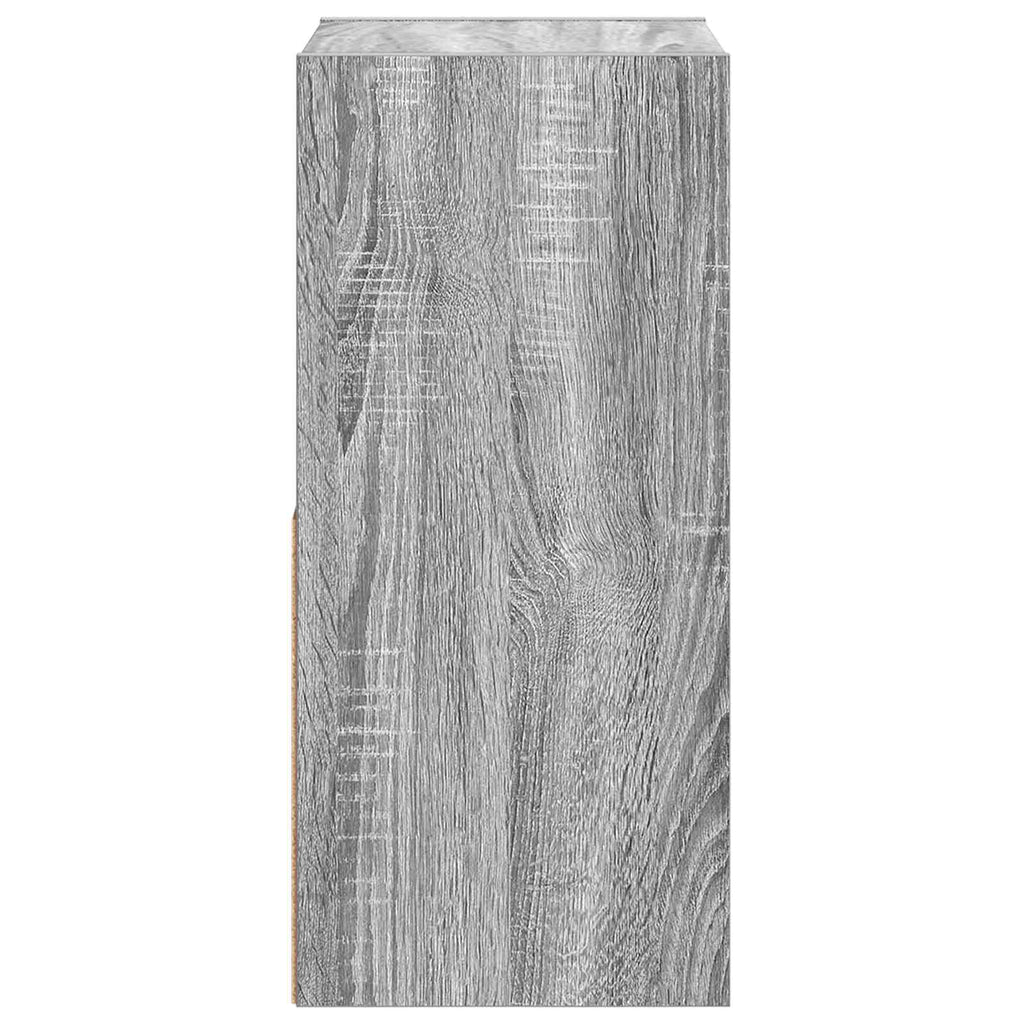 Nachttisch Graues Sonoma 30,5 x 27 x 59,5 cm Holzwerkstoff