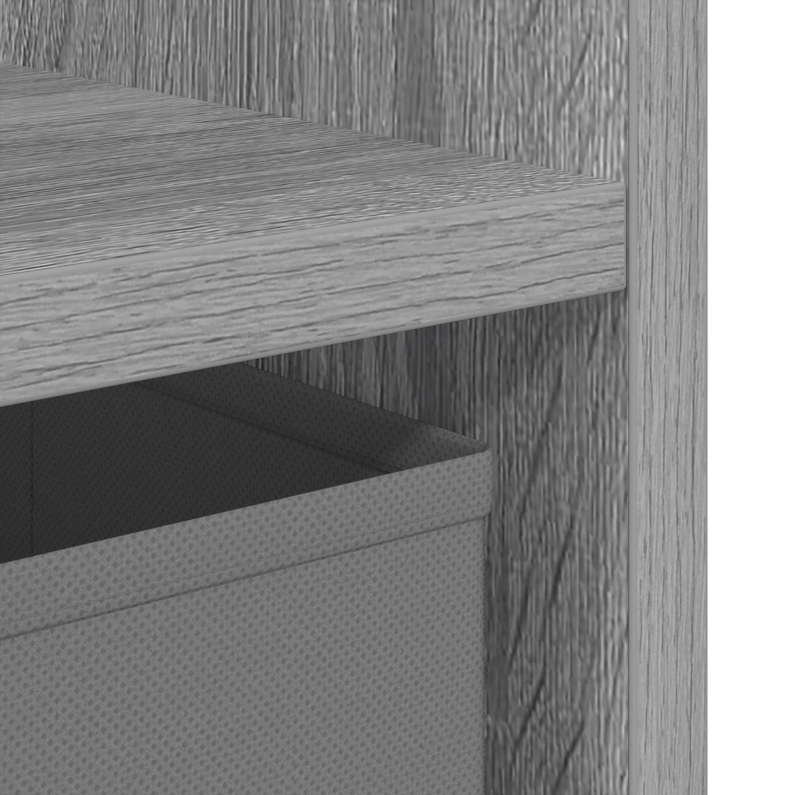 Nachttisch 2 pcs Graues Sonoma 30,5 x 27 x 59,5 cm