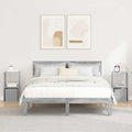 Nachttisch 2 pcs Graues Sonoma 30,5 x 27 x 59,5 cm