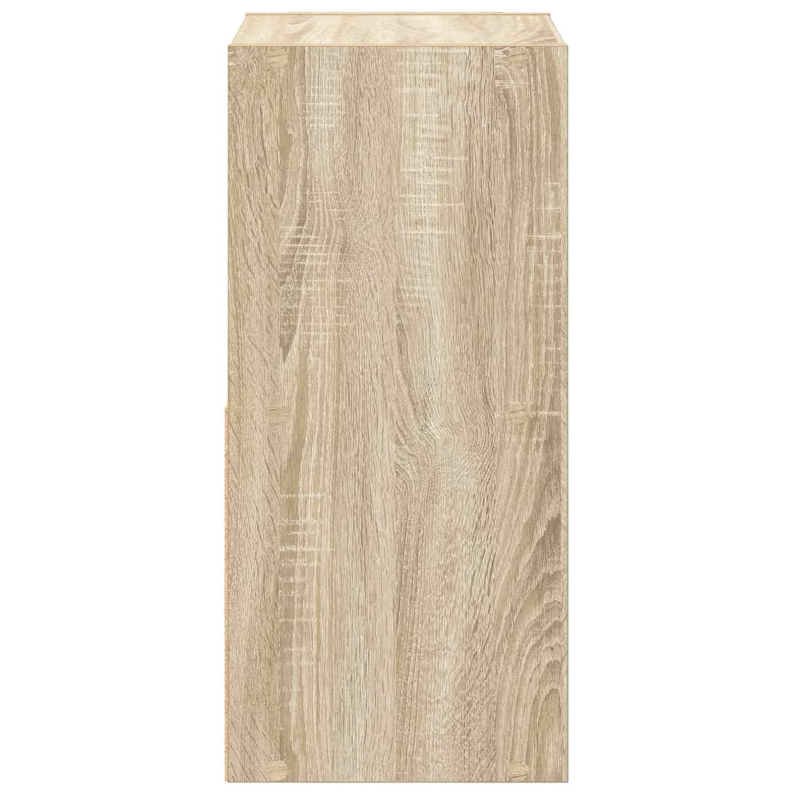 Nachttisch 2 pcs Sonoma-Eiche 35 x 32 x 68,5 cm Holzwerkstoff