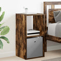 Nachttisch Geräucherte Eiche 35 x 32 x 68,5 cm Holzwerkstoff