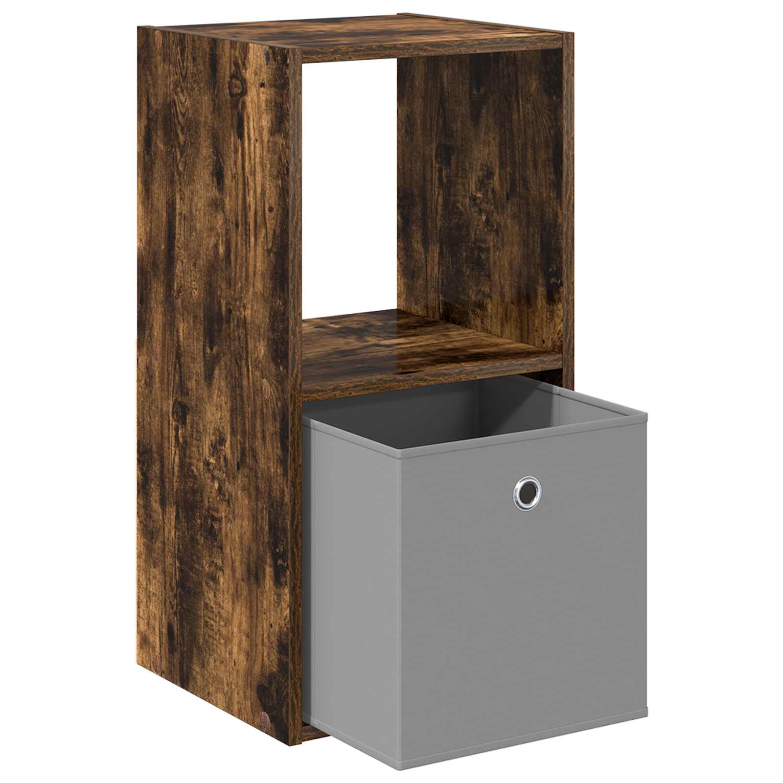 Nachttisch 2 pcs Geräucherte Eiche 35 x 32 x 68,5 cm