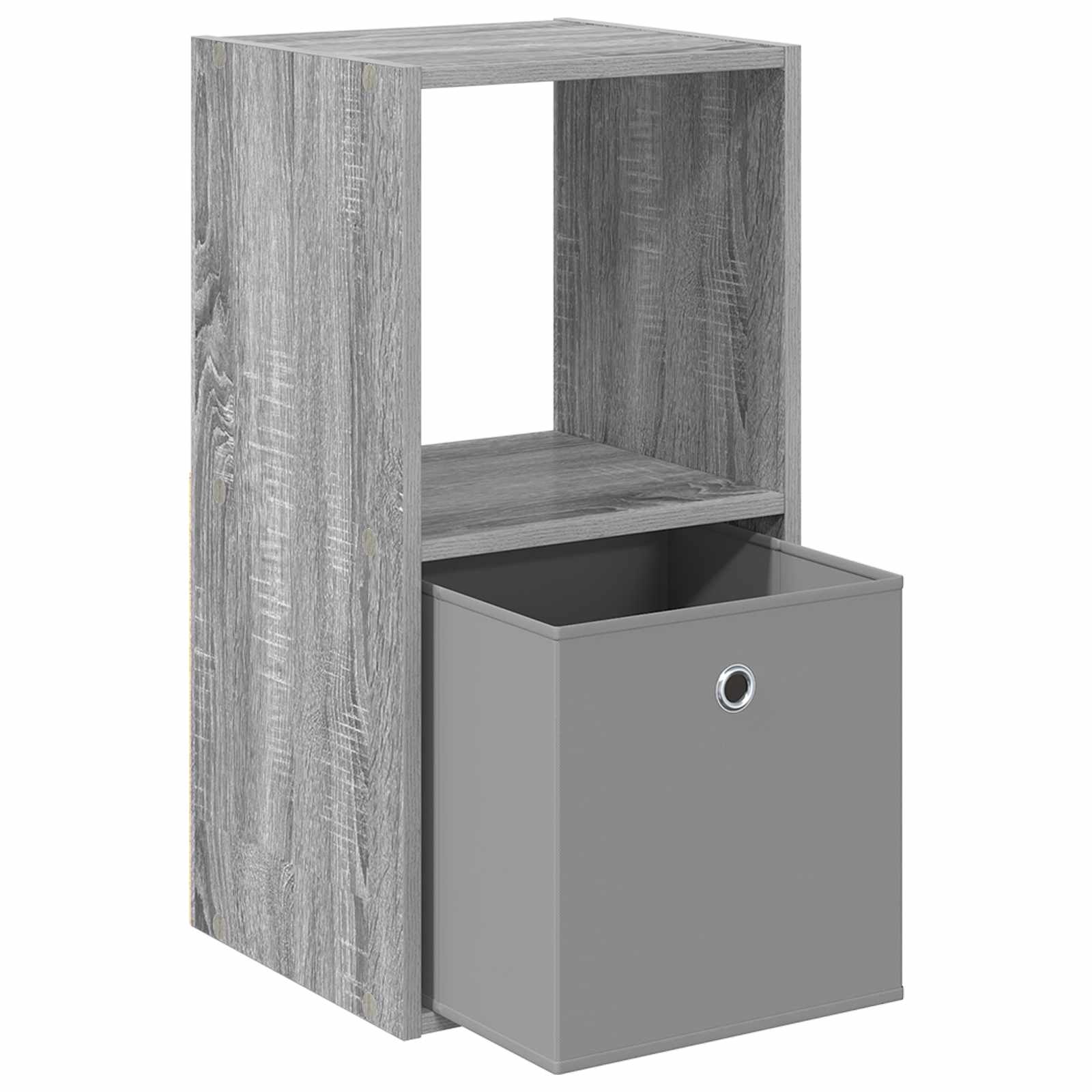 Nachttisch Graues Sonoma 35 x 32 x 68,5 cm Holzwerkstoff