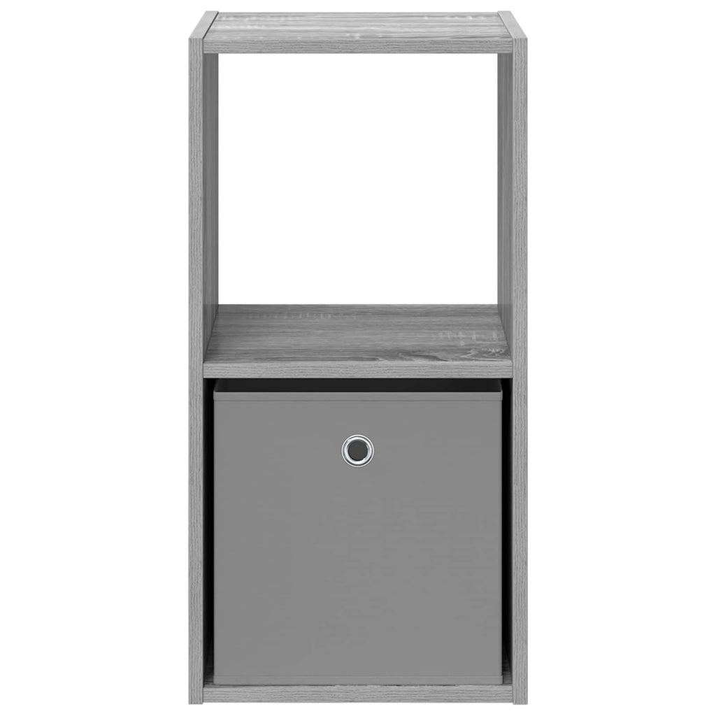 Nachttisch 2 pcs Graues Sonoma 35 x 32 x 68,5 cm Holzwerkstoff