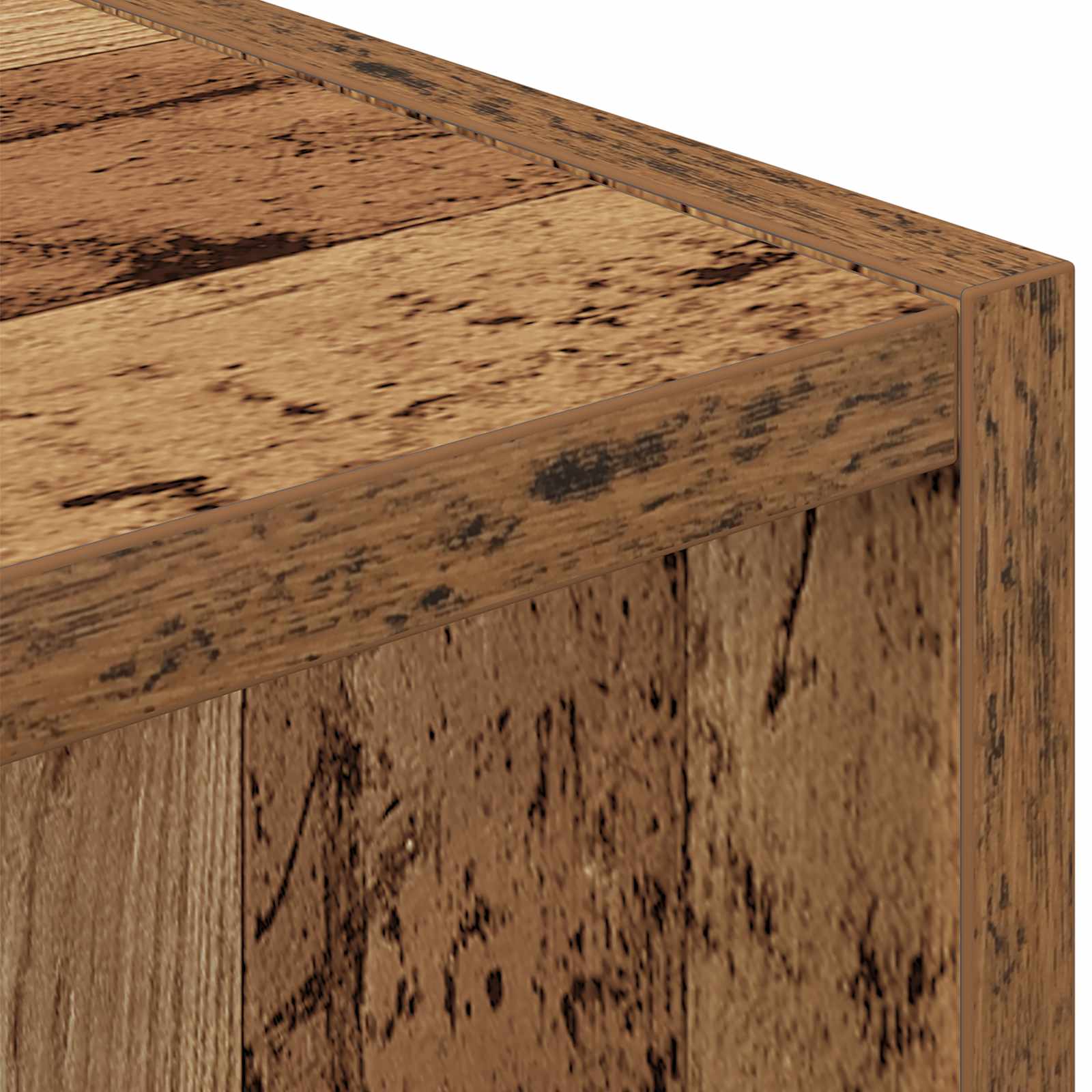 Nachttisch 2 pcs Altholz 35 x 32 x 68,5 cm Holzwerkstoff