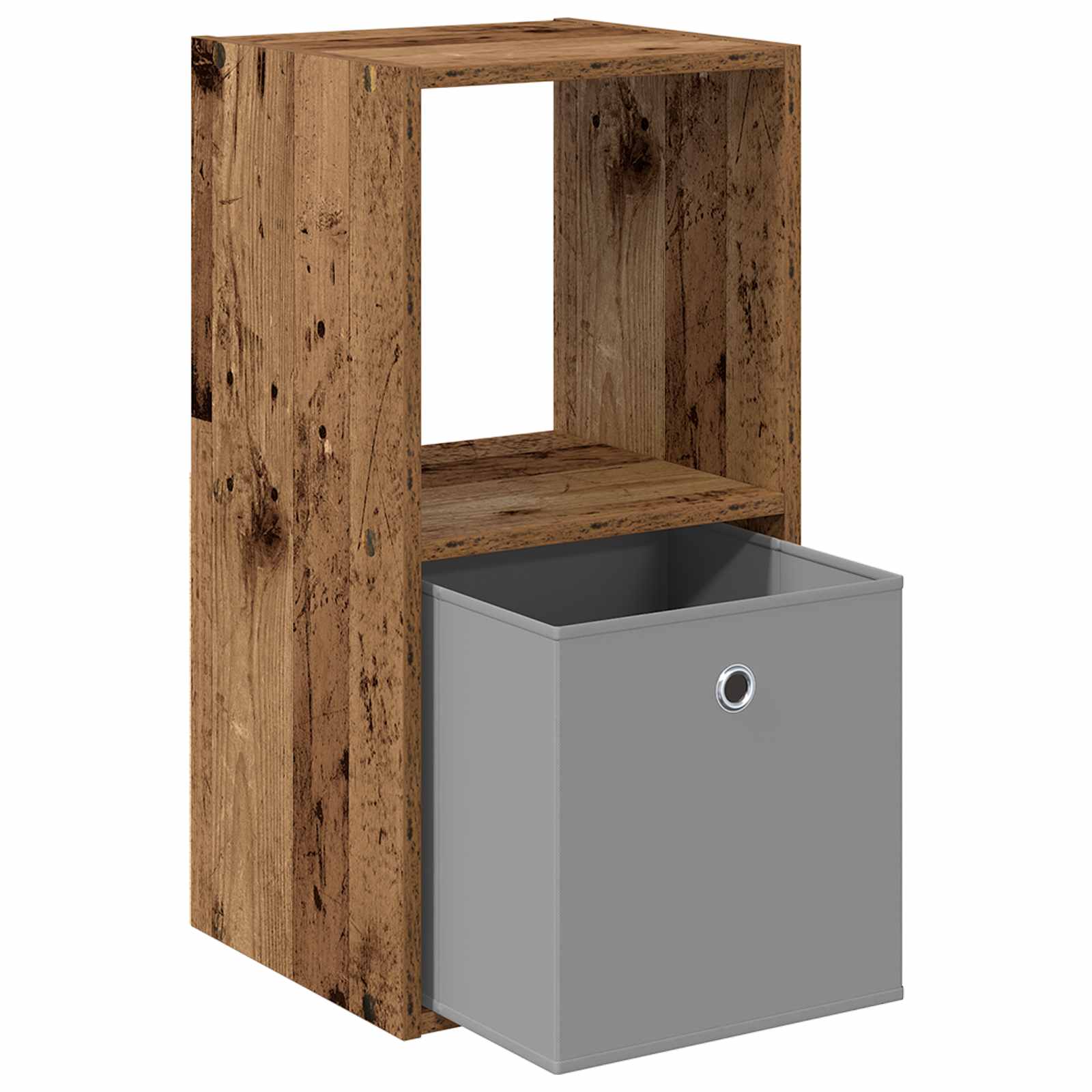 Nachttisch 2 pcs Altholz 35 x 32 x 68,5 cm Holzwerkstoff