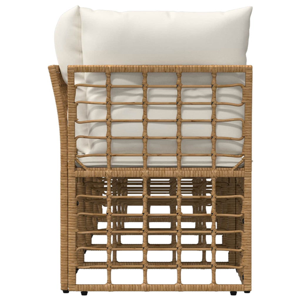 4-Sitzer Garten-Sofa mit linker Armlehne 4 pcs 4-Sitzanzahl