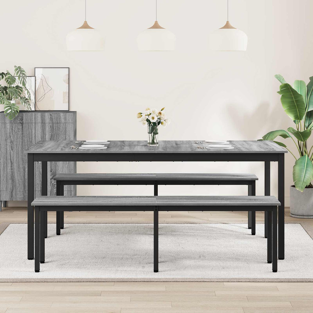Esstische 2 pcs 180 x 90 x 75 cm Holzwerkstoff