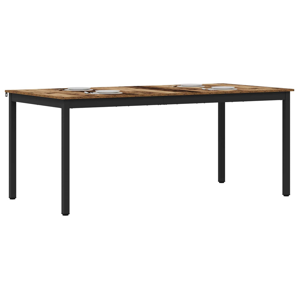 Esstische 2 pcs 180 x 90 x 75 cm Holzwerkstoff Rechtwinklig