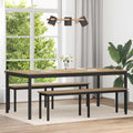 Esstische 200 x 100 x 75 cm Holzwerkstoff Rechtwinklig
