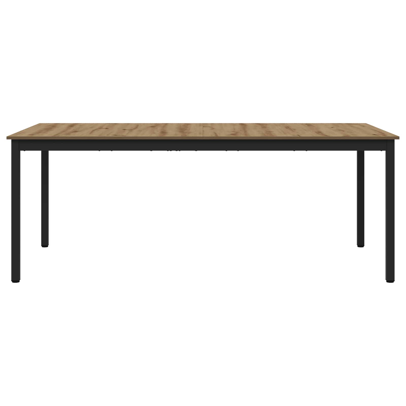 Esstische 200 x 100 x 75 cm Holzwerkstoff Rechtwinklig