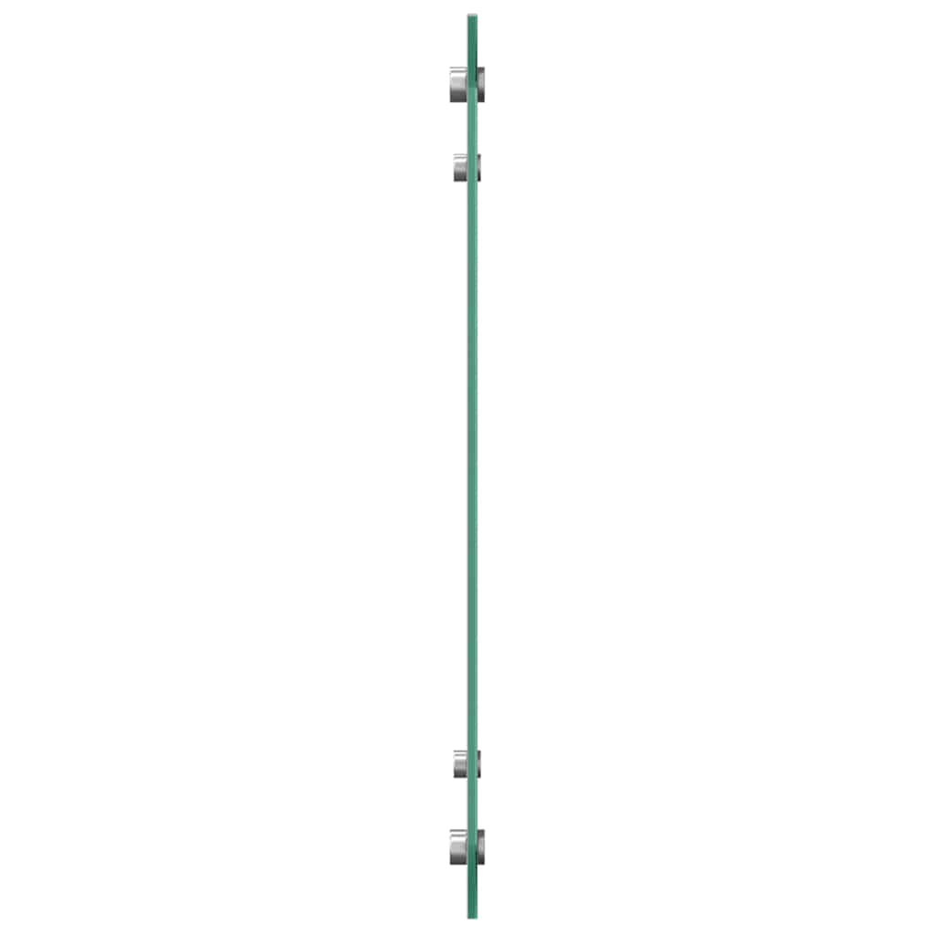 Küchenrückwand 2 pcs Hellgrau 70 x 50 cm Gehärtetes Glas