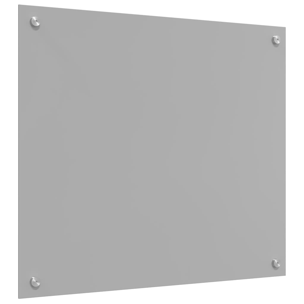 Küchenrückwand 2 pcs Hellgrau 70 x 60 cm Gehärtetes Glas