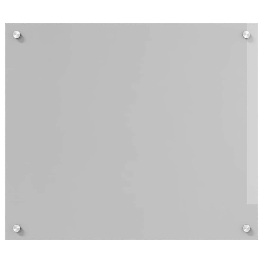Küchenrückwand 2 pcs Hellgrau 70 x 60 cm Gehärtetes Glas