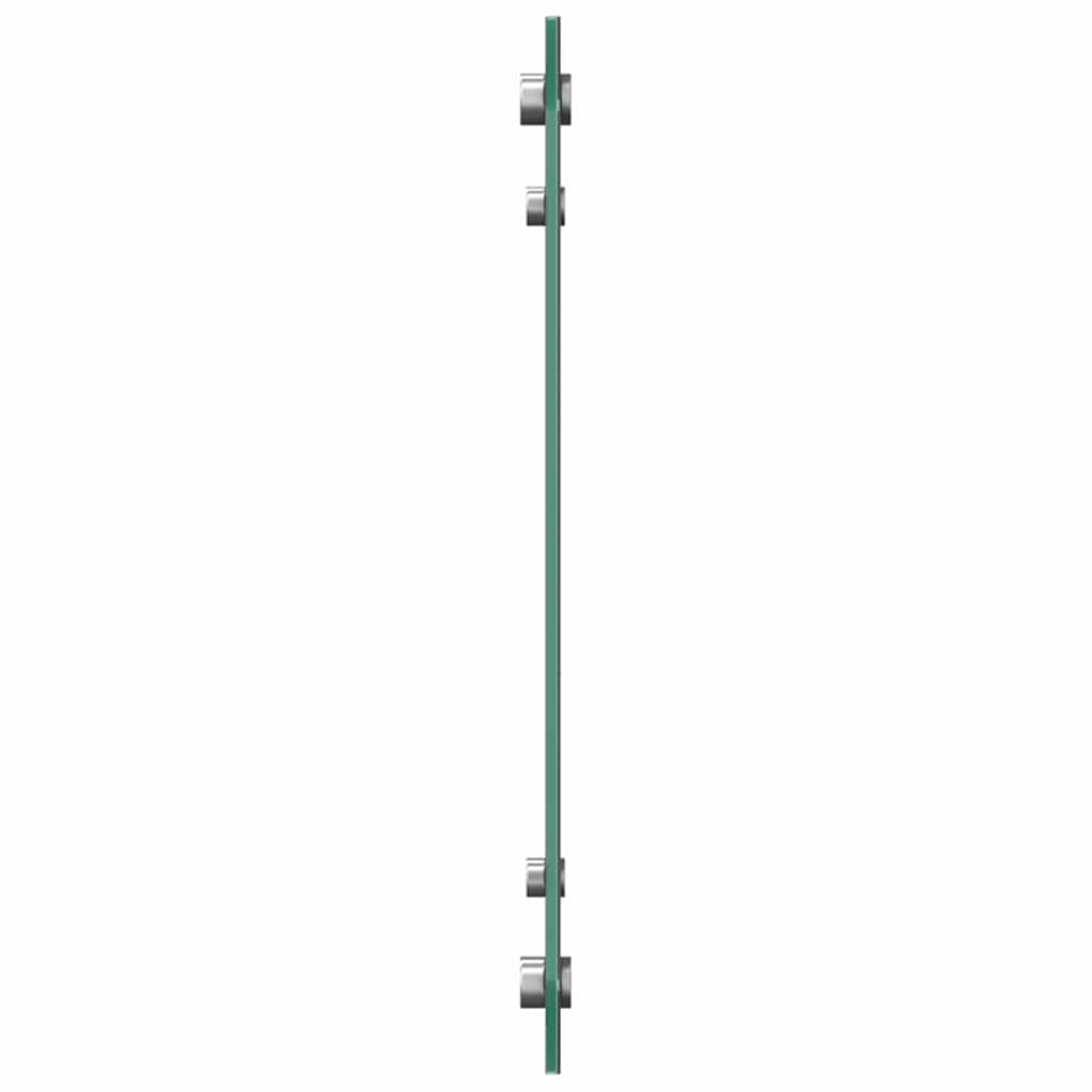 Küchenrückwand 2 pcs Dunkelgrau 70 x 40 cm Gehärtetes Glas