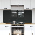 Küchenrückwand 2 pcs Dunkelgrau 70 x 60 cm Gehärtetes Glas