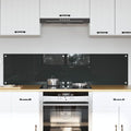 Küchenrückwand 2 pcs Dunkelgrau 80 x 40 cm Gehärtetes Glas