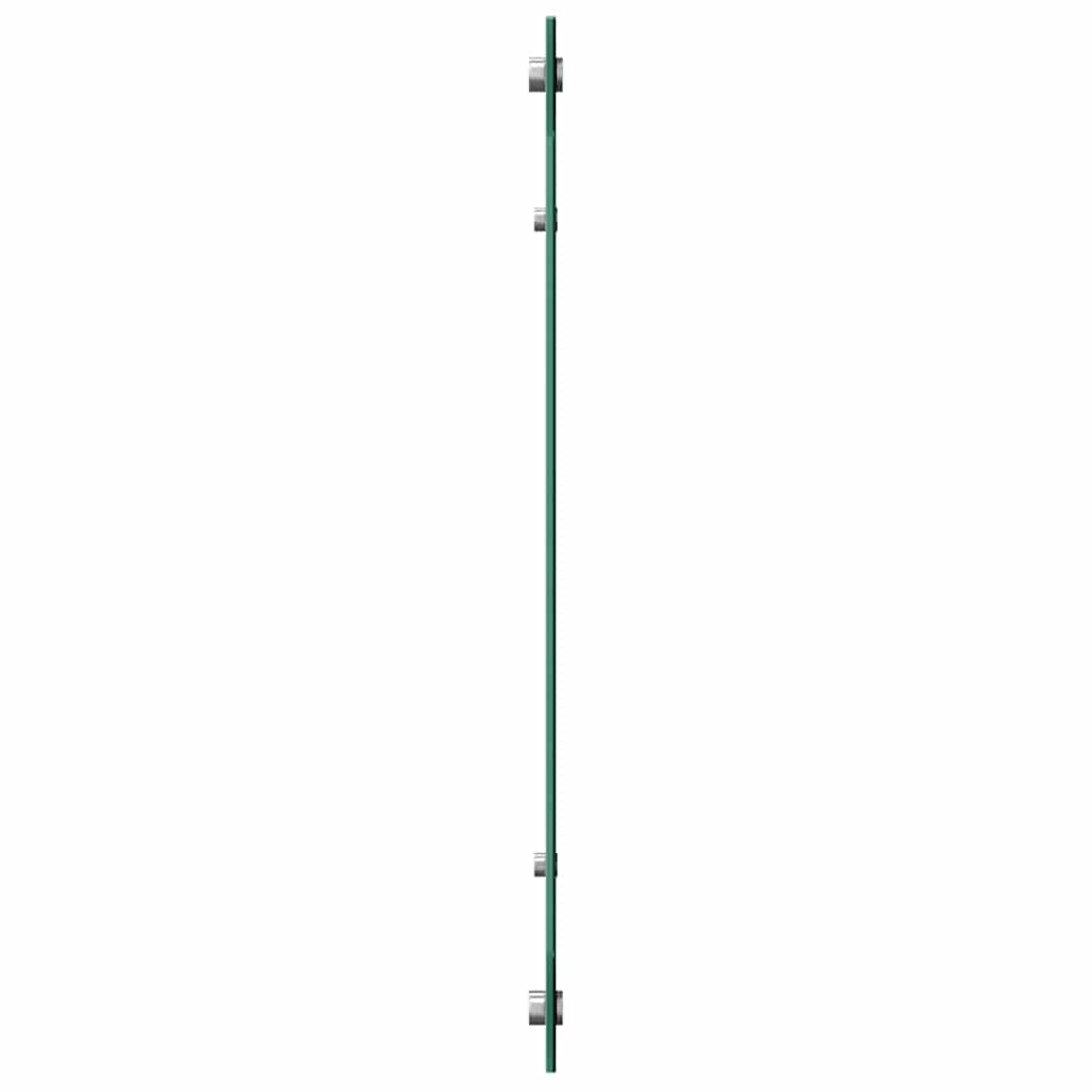Küchenrückwand 2 pcs Dunkelgrau 100 x 60 cm Gehärtetes Glas