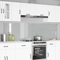 Küchenrückwand 2 pcs Transparent 110 x 60 cm Gehärtetes Glas