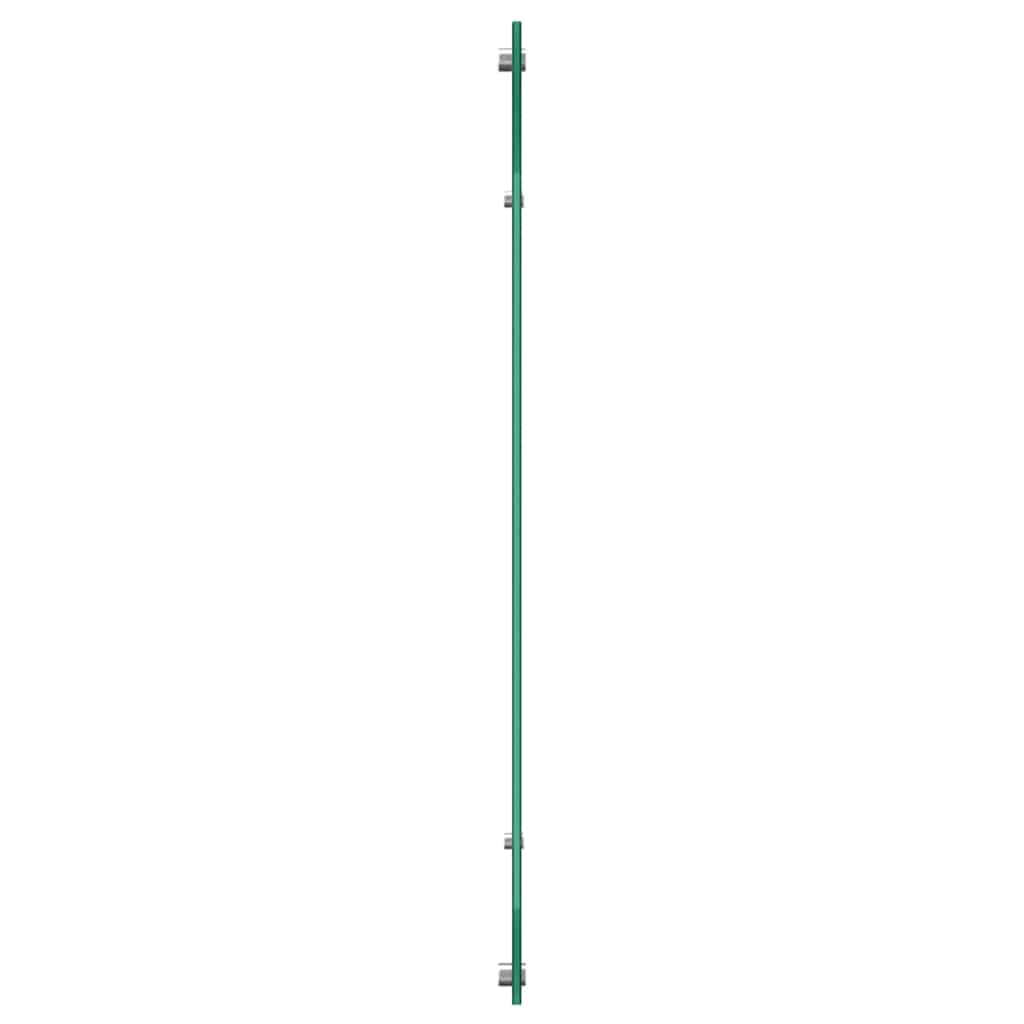 Küchenrückwand 2 pcs Schwarz 120 x 60 cm Gehärtetes Glas