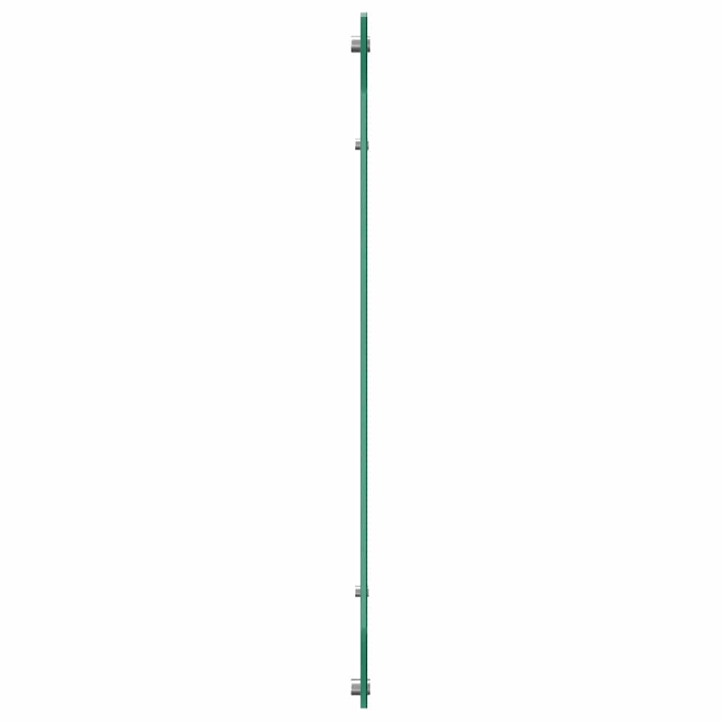 Küchenrückwand 2 pcs Hellgrau 110 x 60 cm Gehärtetes Glas
