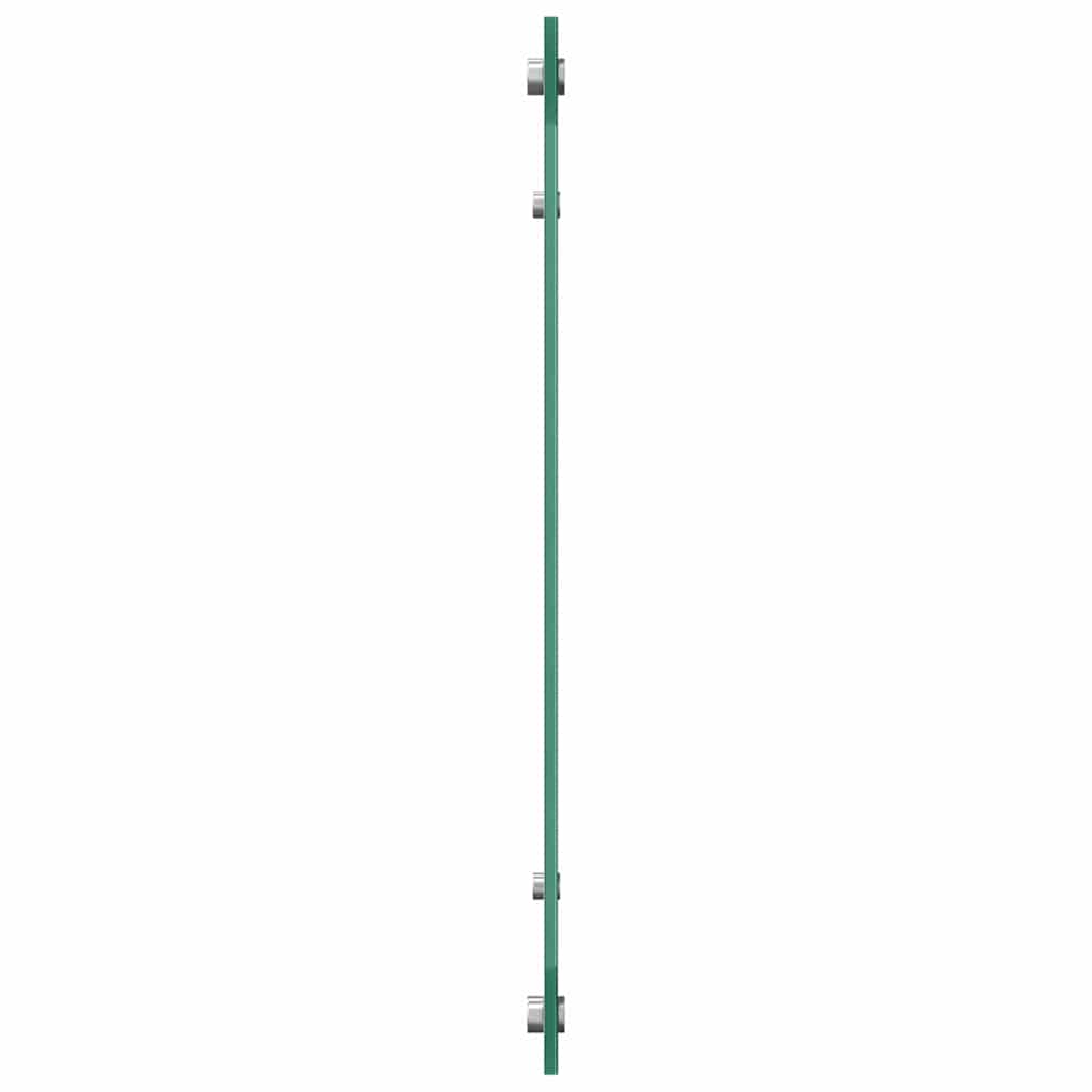 Küchenrückwand 2 pcs Weiß 80 x 60 cm Gehärtetes Glas