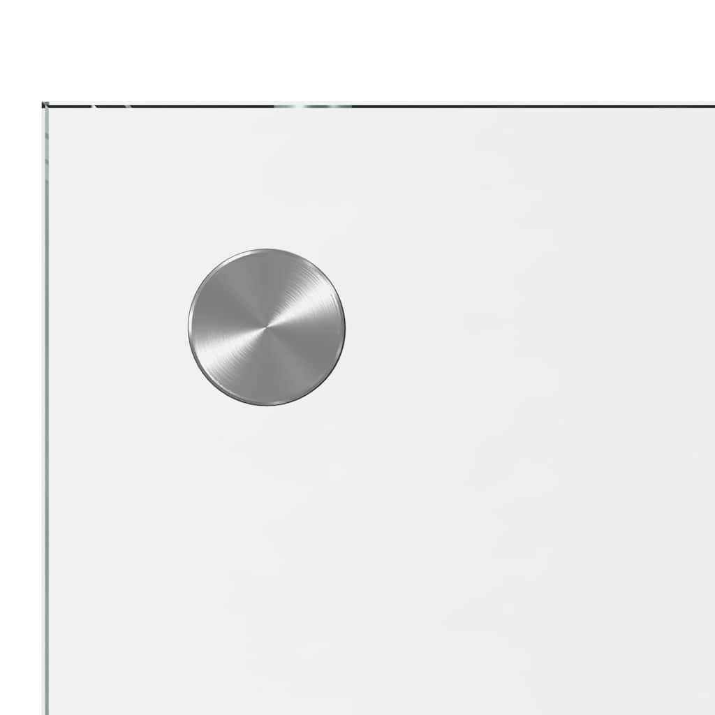 Küchenrückwand 2 pcs Transparent 70 x 60 cm Gehärtetes Glas