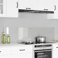 Küchenrückwand 2 pcs Transparent 80 x 40 cm Gehärtetes Glas