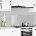 Küchenrückwand 2 pcs Transparent 80 x 50 cm Gehärtetes Glas