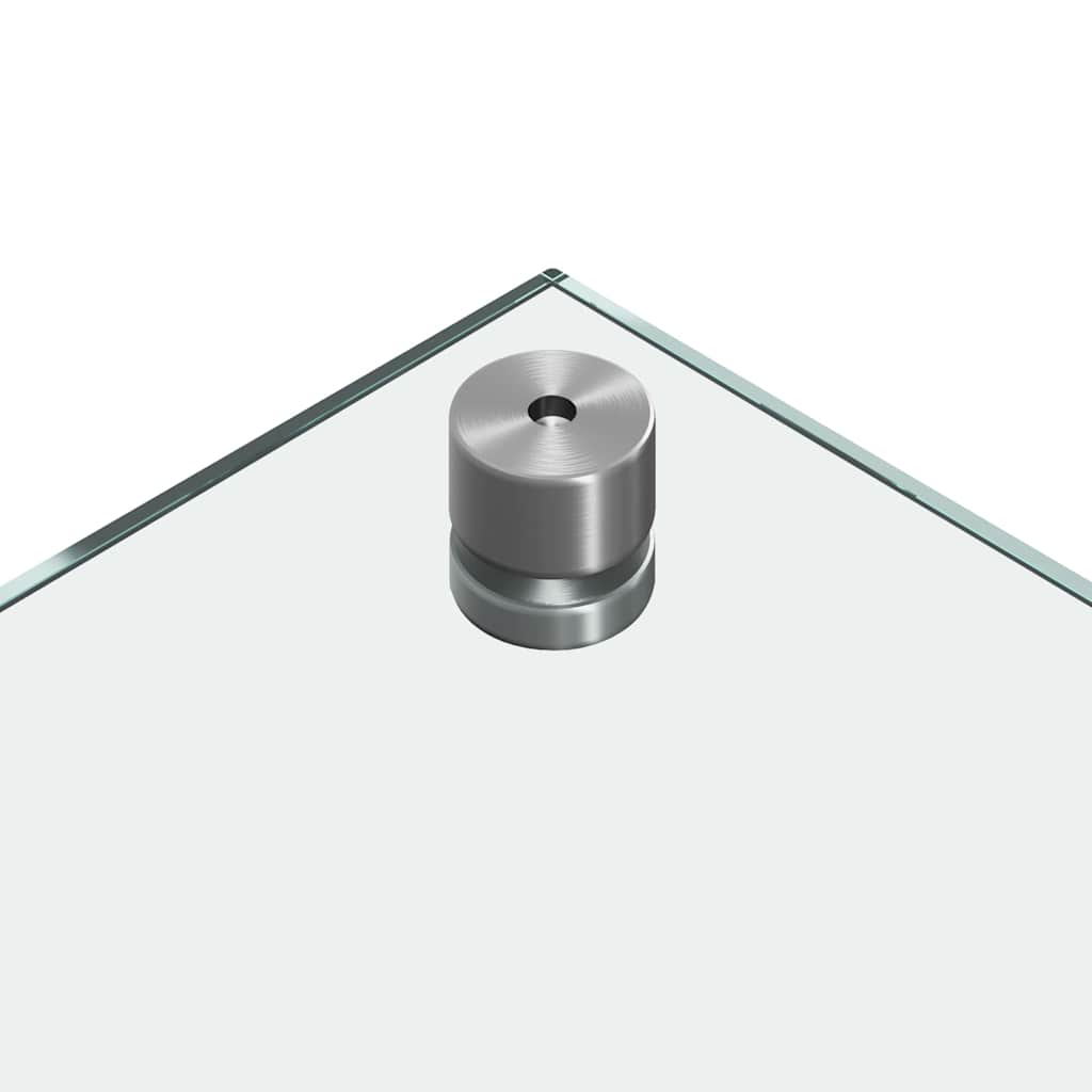 Küchenrückwand 2 pcs Transparent 100 x 40 cm Gehärtetes Glas
