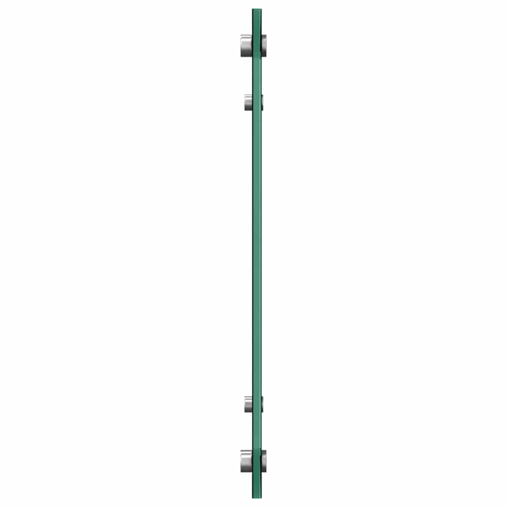 Küchenrückwand 2 pcs Schwarz 70 x 40 cm Gehärtetes Glas