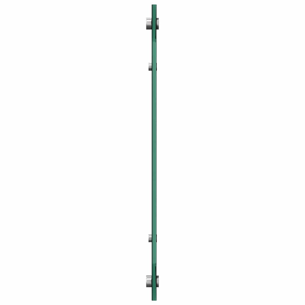 Küchenrückwand 2 pcs Schwarz 90 x 50 cm Gehärtetes Glas