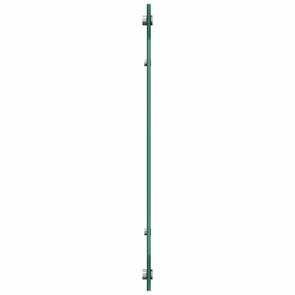 Küchenrückwand 2 pcs Schwarz 90 x 60 cm Gehärtetes Glas
