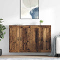 Wandmontierter Schrank 2 pcs Altholz 69,5 x 34 x 90 cm