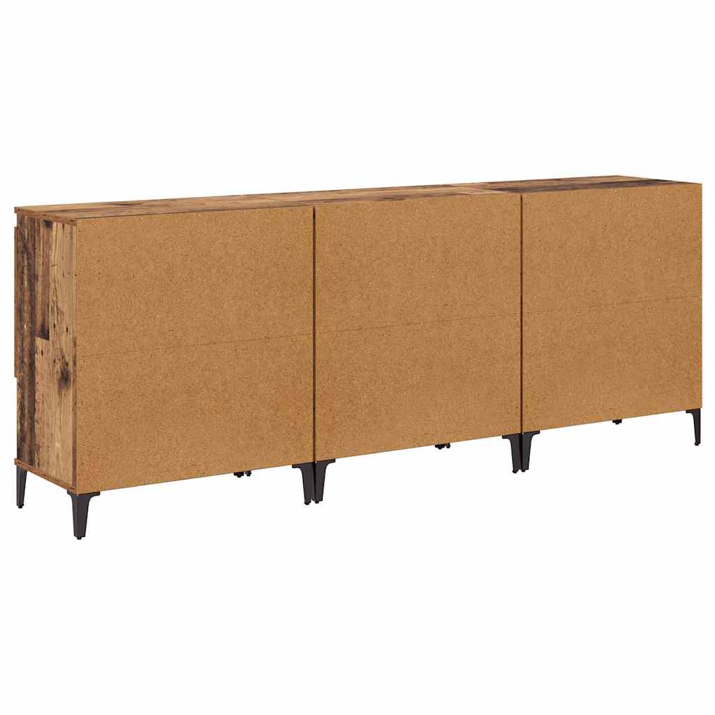 Sideboards 3 pcs Altholz 60 x 35 x 70 cm Holzwerkstoff
