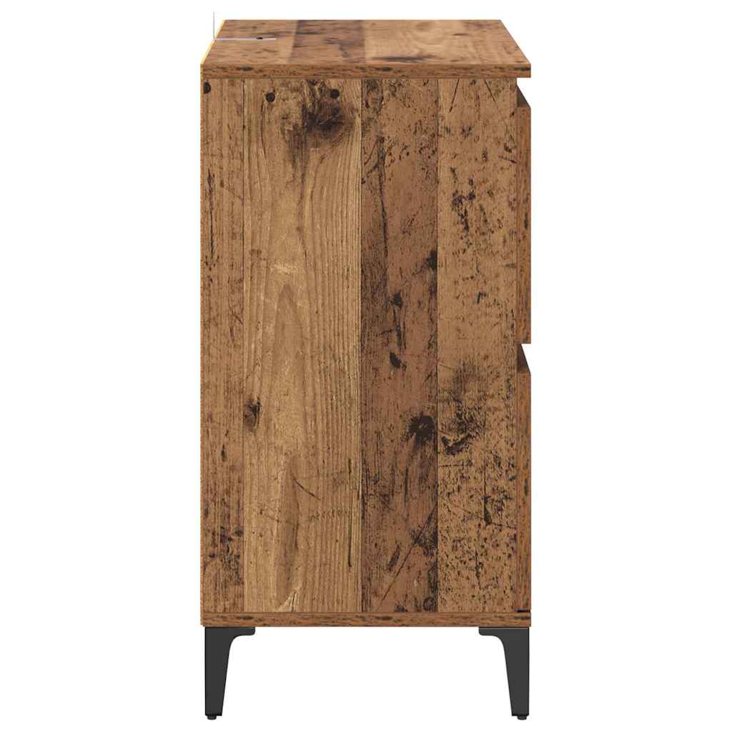 Sideboards 3 pcs Altholz 60 x 35 x 70 cm Holzwerkstoff