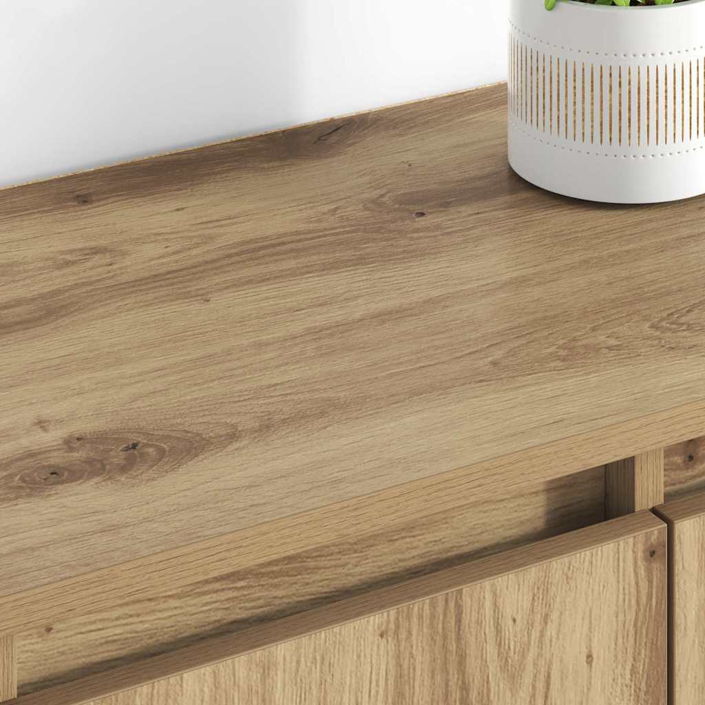 Sideboards 2 pcs Artisan-Eiche 60 x 35 x 70 cm Holzwerkstoff