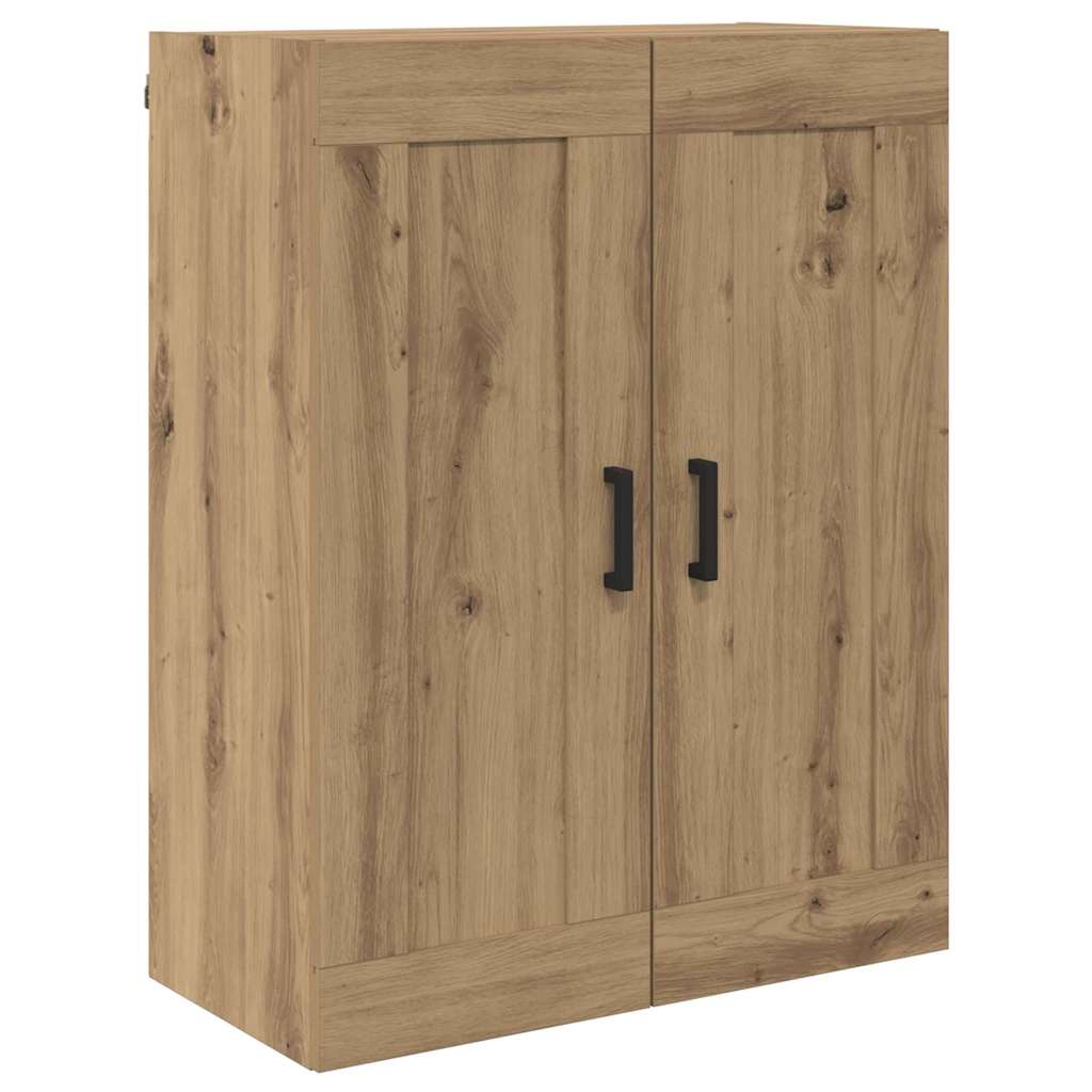 Wandmontierter Schrank 2 pcs Artisan-Eiche 69,5 x 34 x 90 cm
