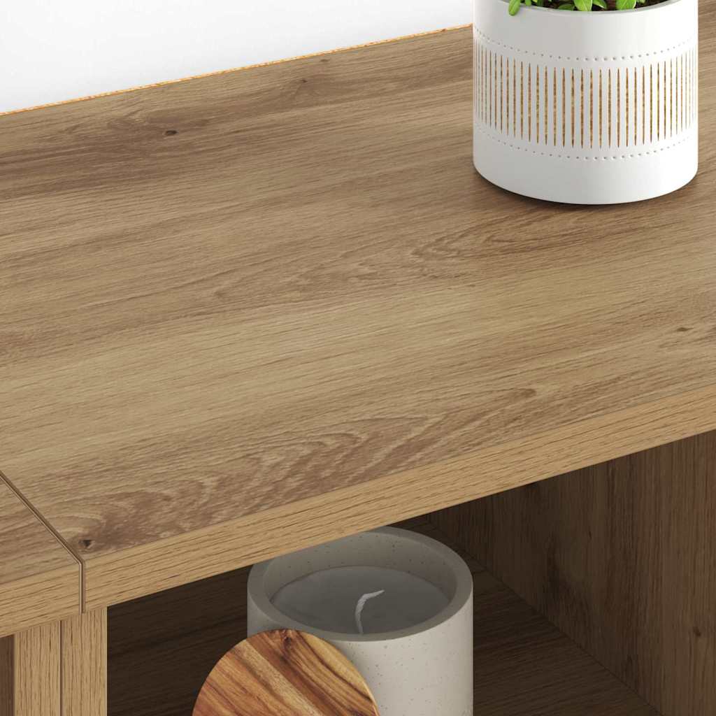 Sideboards 2 pcs Artisan-Eiche 60 x 35 x 70 cm Holzwerkstoff