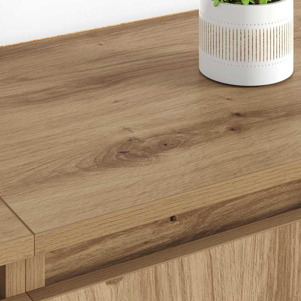 Sideboards 2 pcs Artisan-Eiche 60 x 35 x 70 cm Holzwerkstoff
