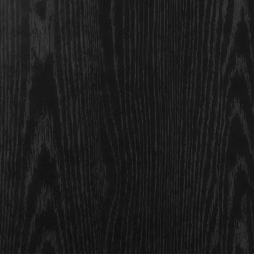 Wandmontierter Schrank 2 pcs Schwarz Eichen-Optik Holzwerkstoff