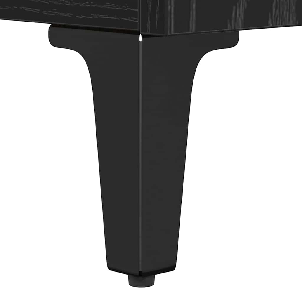 Sideboards 3 pcs Schwarz Eichen-Optik 60 x 35 x 70 cm