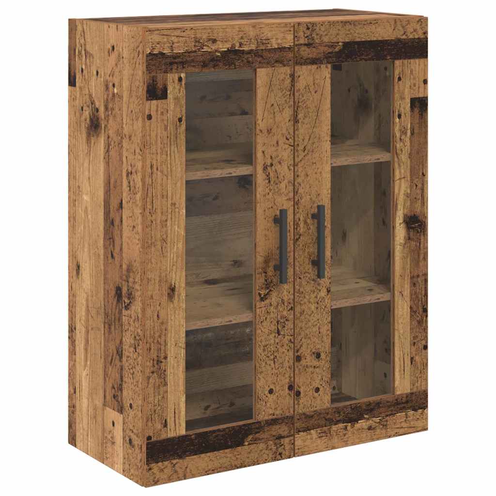 Highboard mit Schubladen 2 pcs Altholz Holzwerkstoff