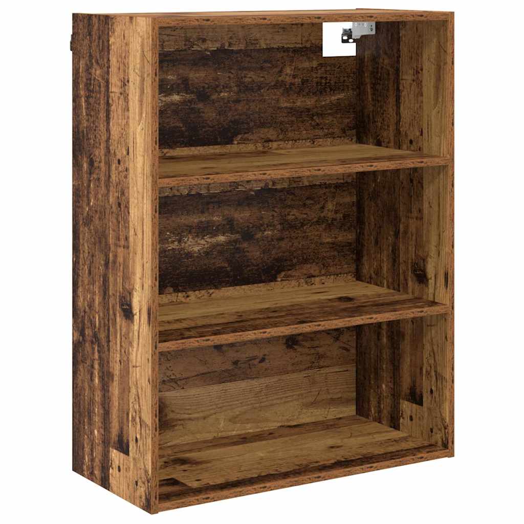 Highboard Altholz 69,5 x 32,5 x 180 cm Holzwerkstoff