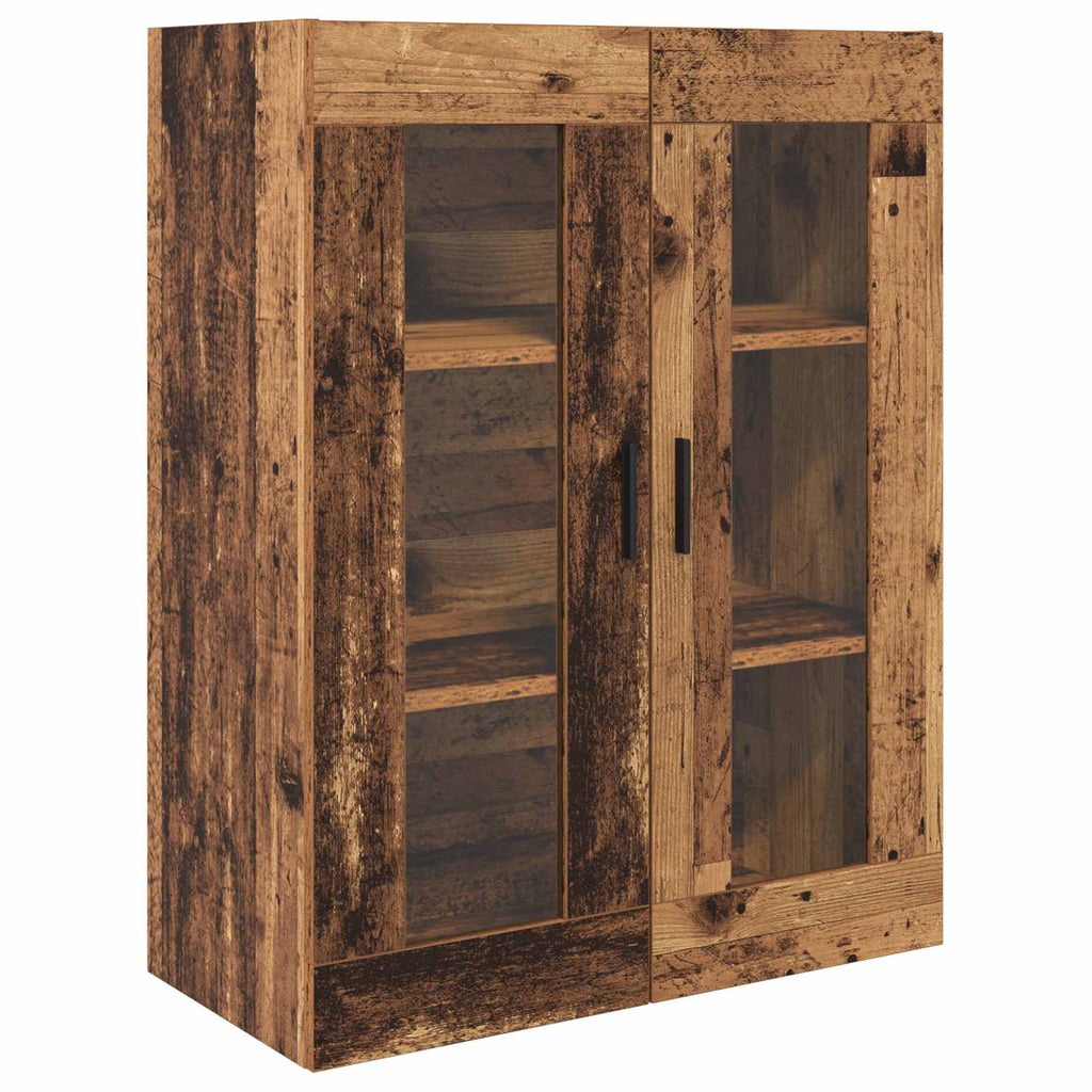 Highboard mit Schubladen 2 pcs Altholz Holzwerkstoff