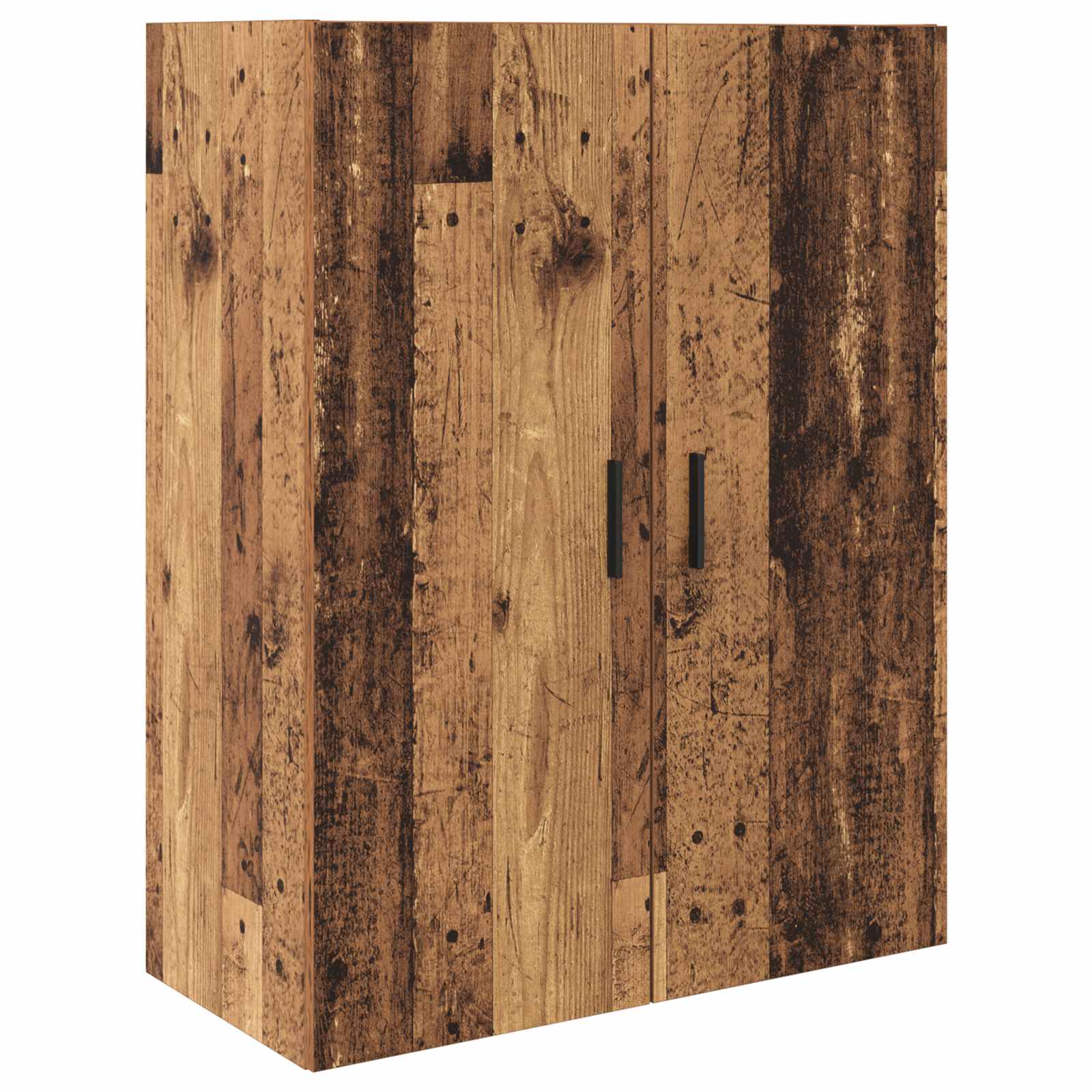 Highboard mit Schubladen 2 pcs Altholz Engineered Wood und Glas