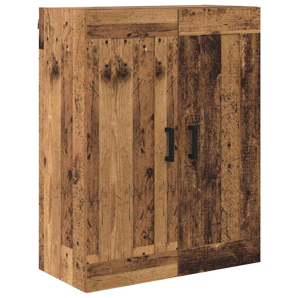 Highboard Altholz 69,5 x 34 x 180 cm Holzwerkstoff