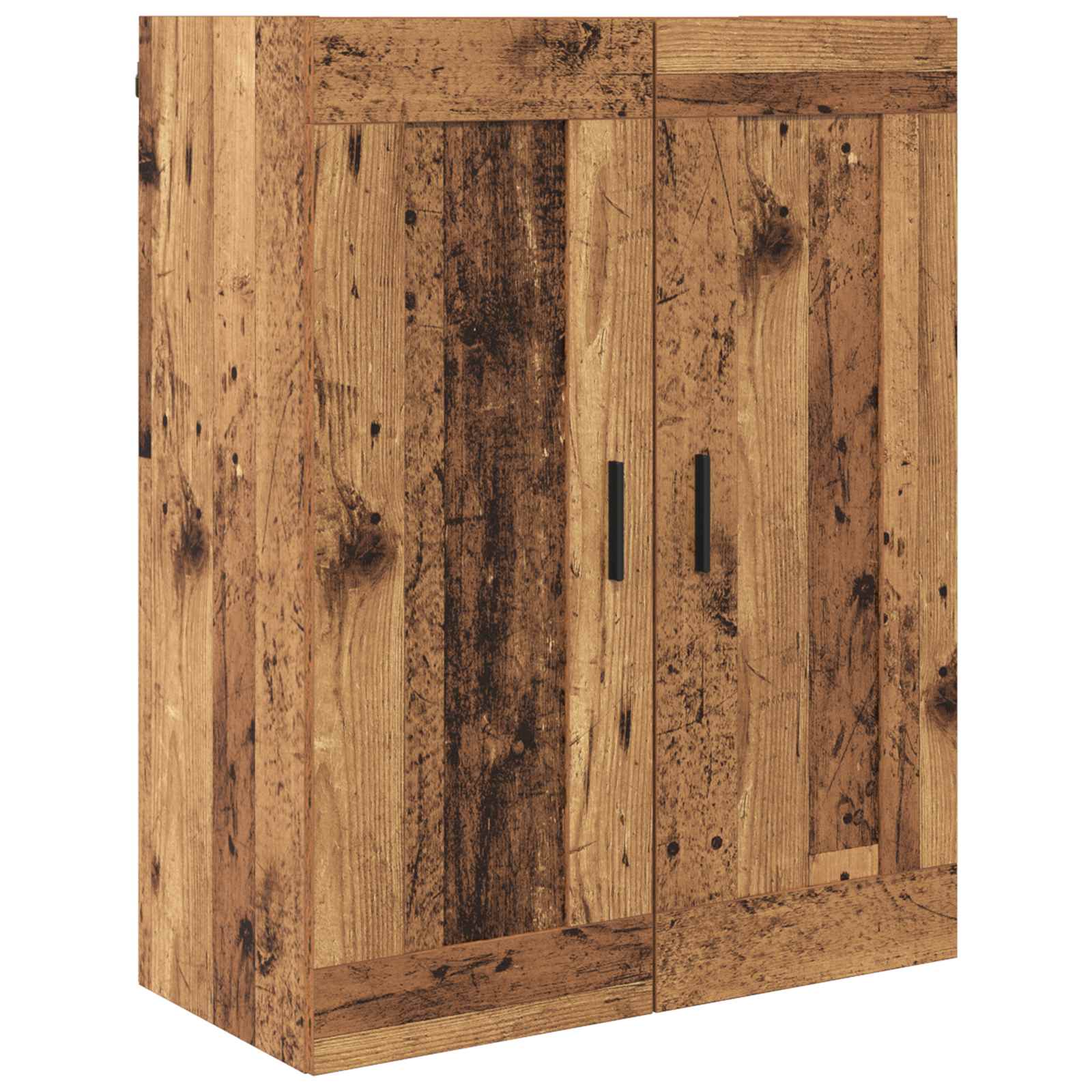 Highboard 2 pcs Altholz Holzwerkstoff
